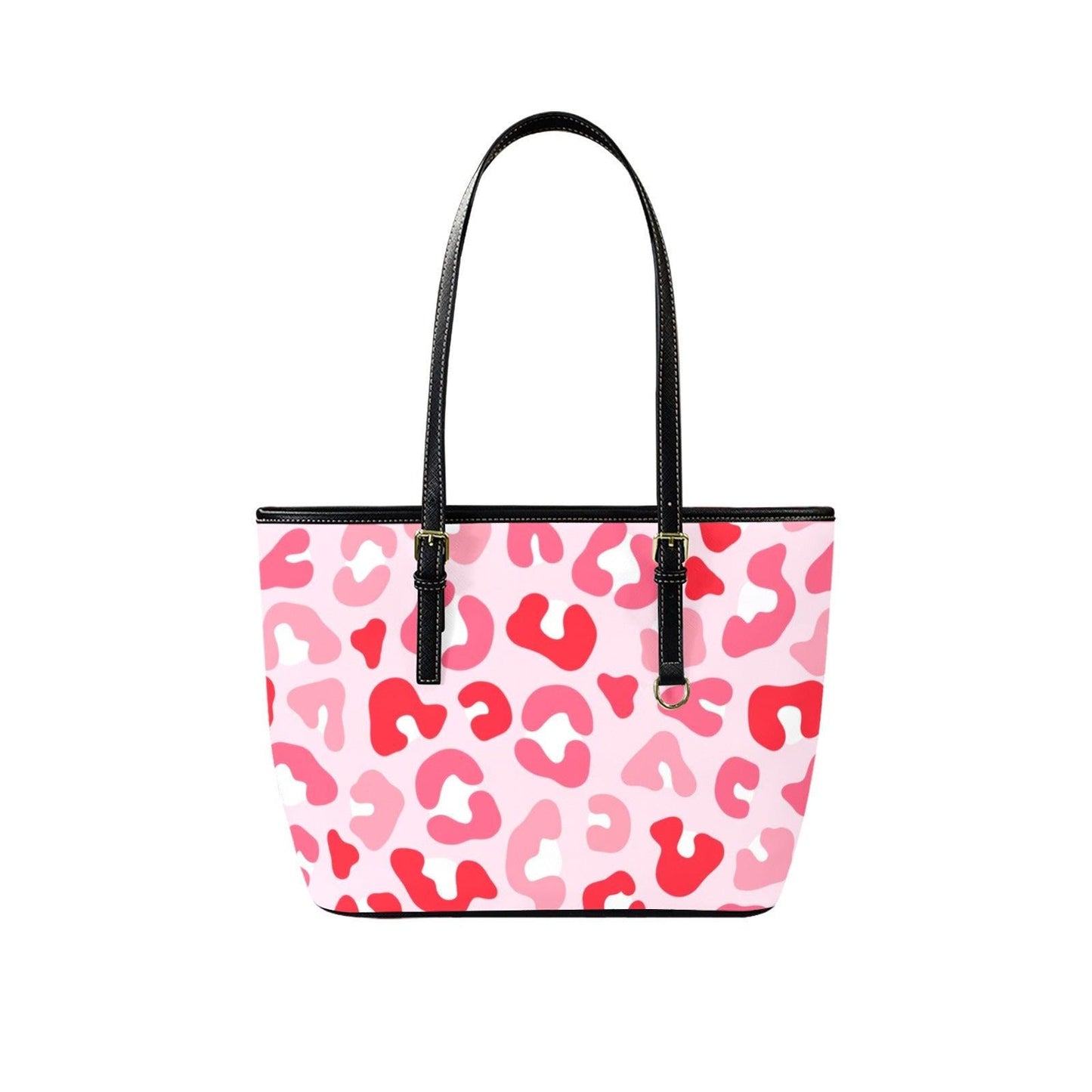 Blush Cheetah Tote Bag, Pink Animal Print Shoulder Purse, Cute Everyday Carryall, Girly Outfit Handbag